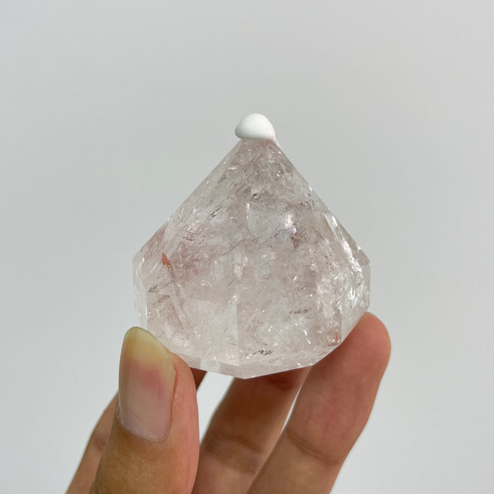 Natural Crystal Clear Quartz Diamond
