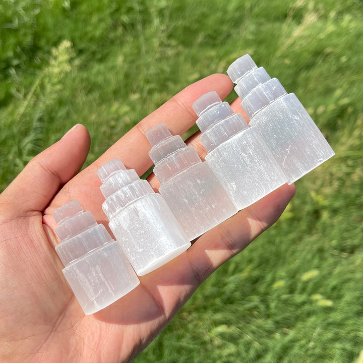 Natural Crystal Selenite Tower