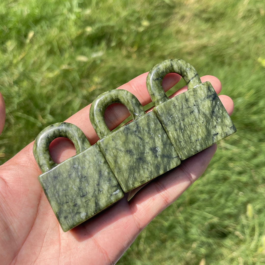 Natural Crystal Carving Lock And Key