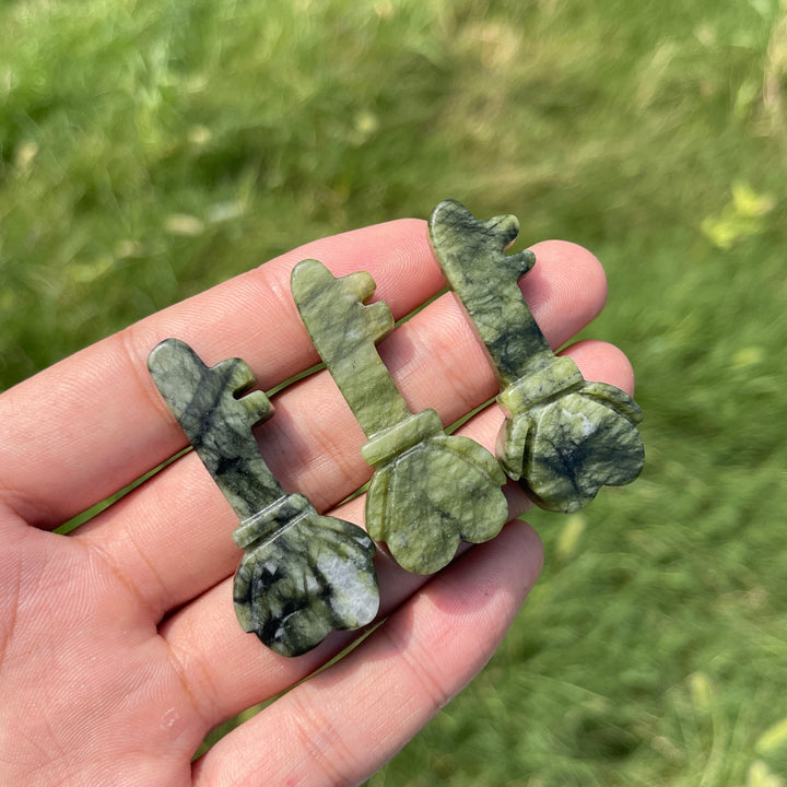 Natural Crystal Carving Lock And Key