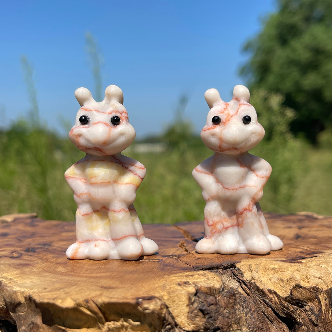 Natural Crystal Hands On Hips Ant
