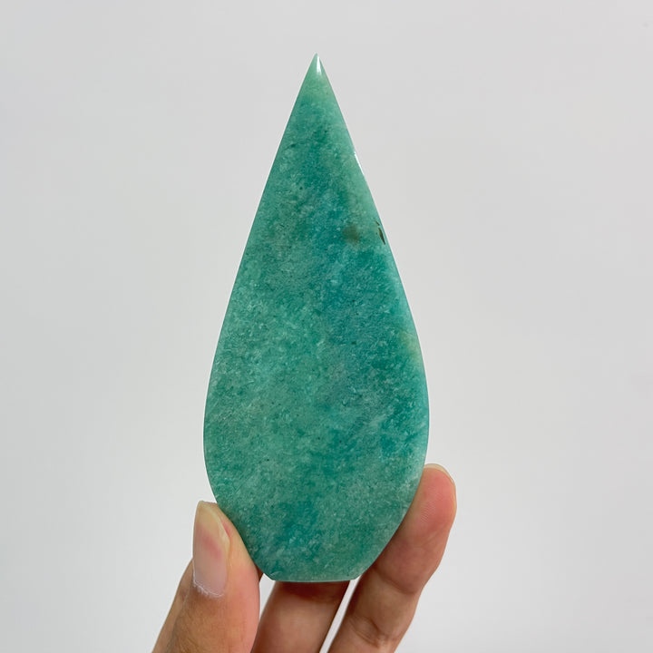 Natural Crystal Amazonite Teardrop