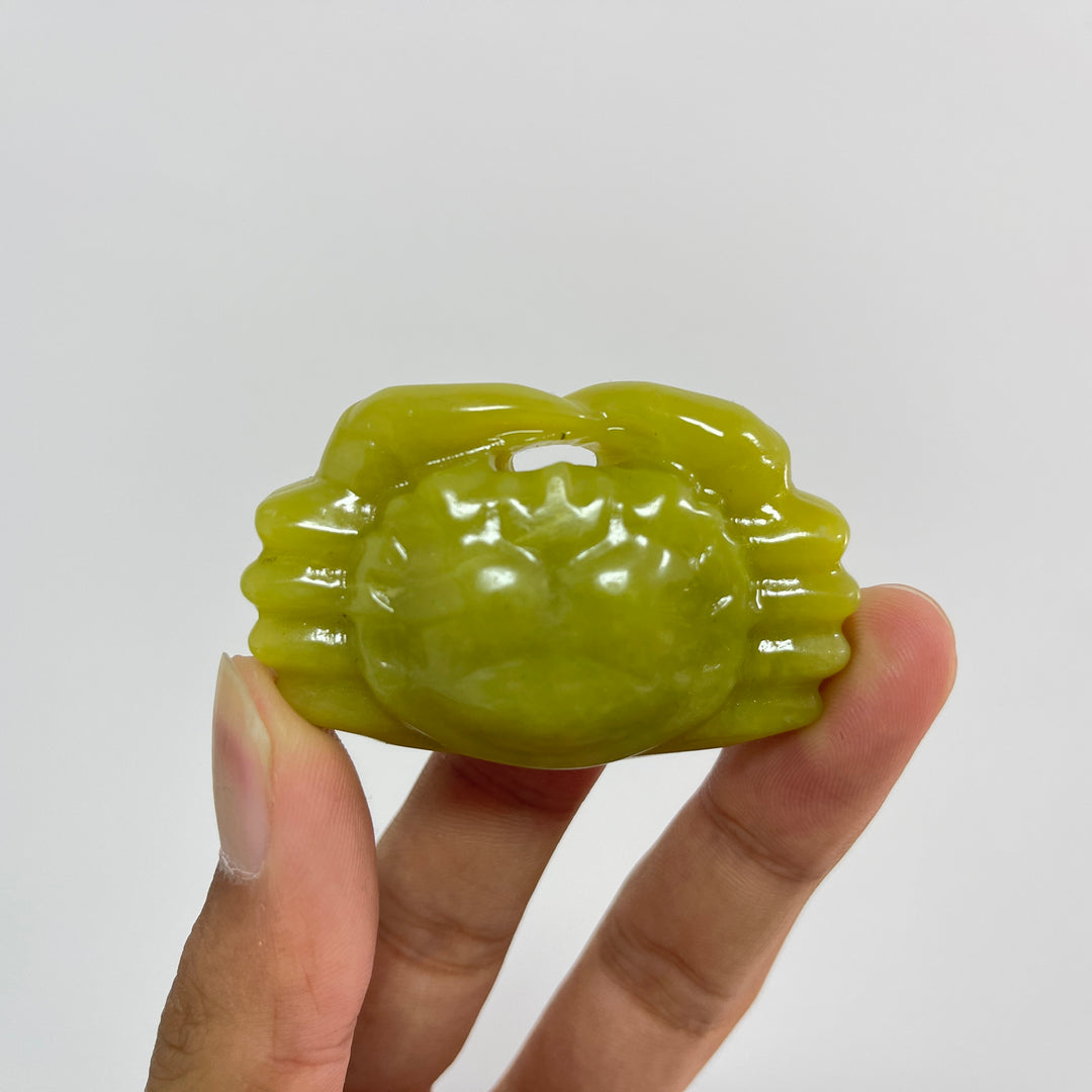 Natural Crystal Carving Lovely Crab