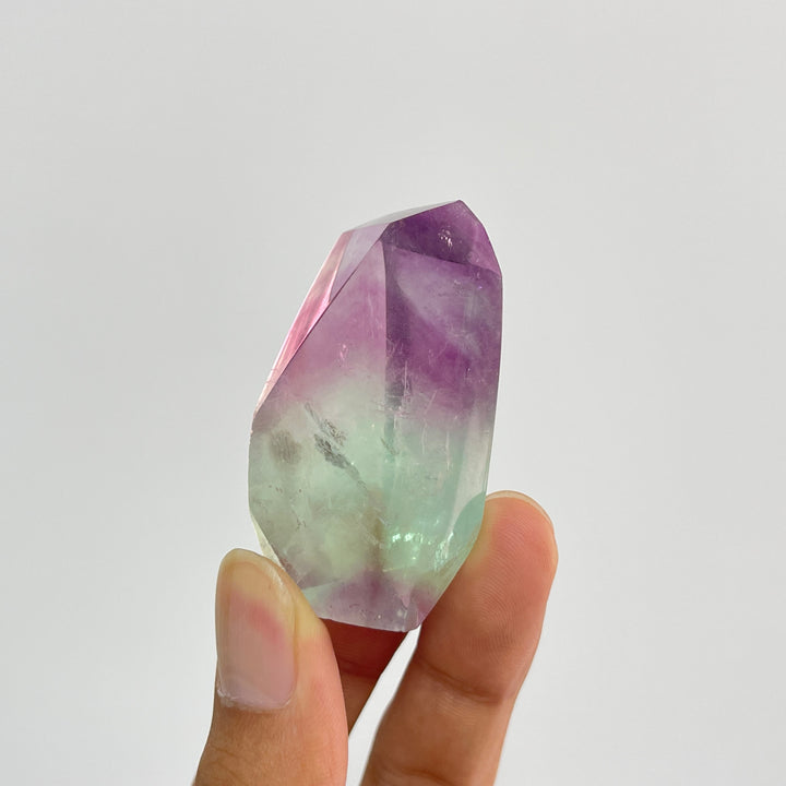 Natural Crystal Fluorite Freeform