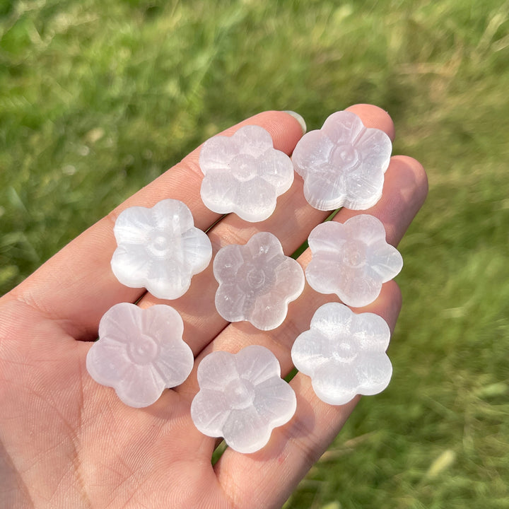 Natural Selenite Flower