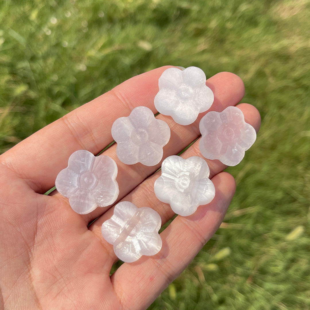 Natural Selenite Flower