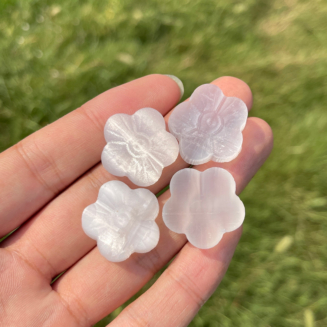 Natural Selenite Flower