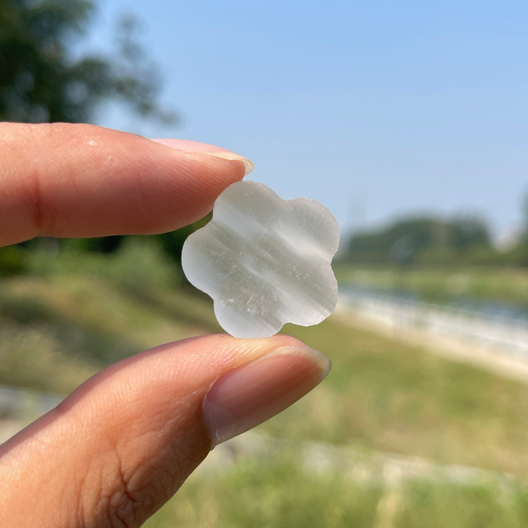 Natural Selenite Flower