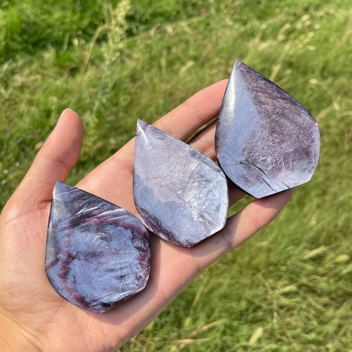 Natural Crystal Exquisite Lepidolite Teardrop