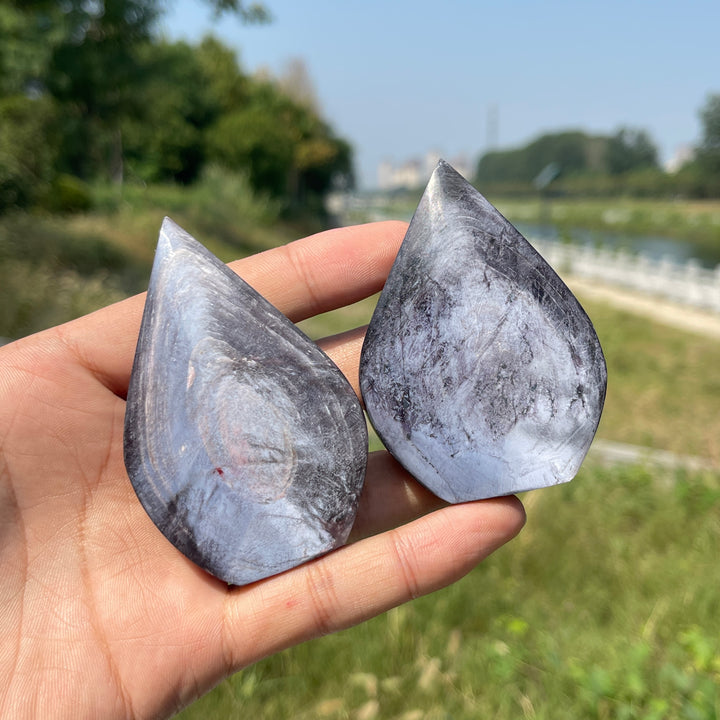 Natural Crystal Exquisite Lepidolite Teardrop