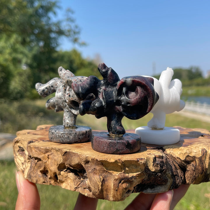 Natural Crystal Swivel Ghost