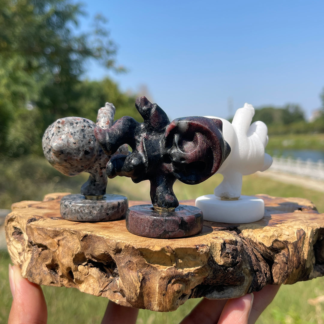 Natural Crystal Swivel Ghost