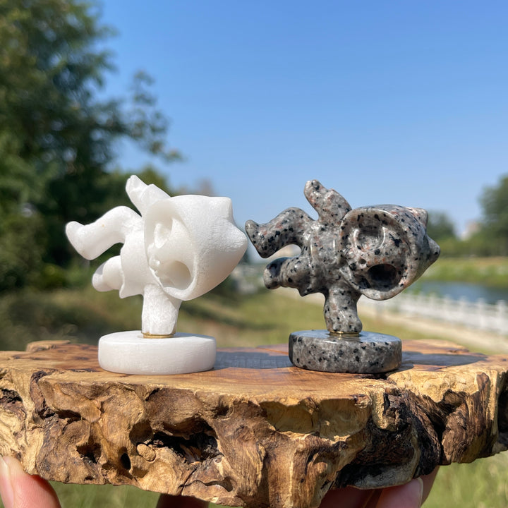 Natural Crystal Swivel Ghost