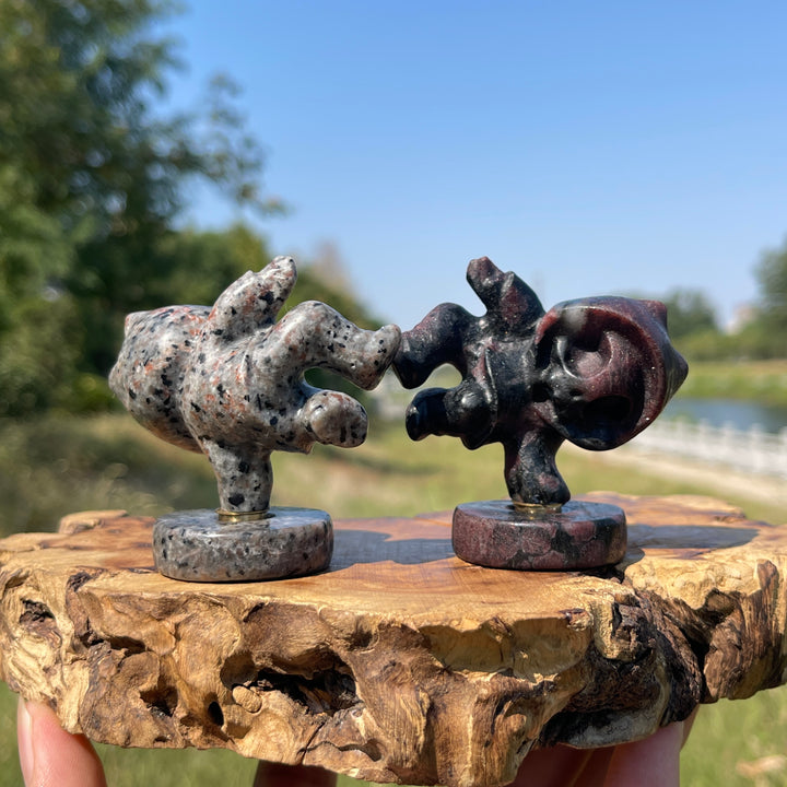 Natural Crystal Swivel Ghost