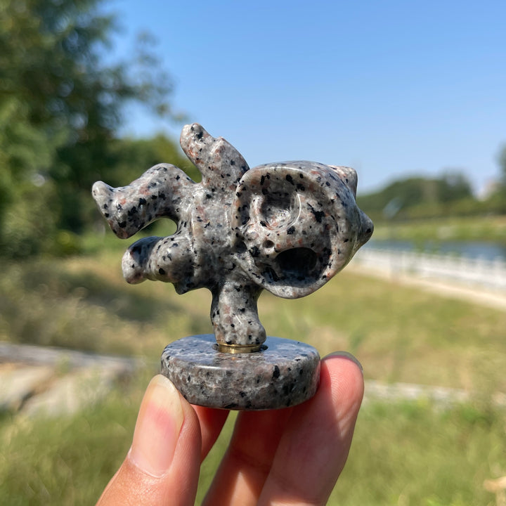 Natural Crystal Swivel Ghost