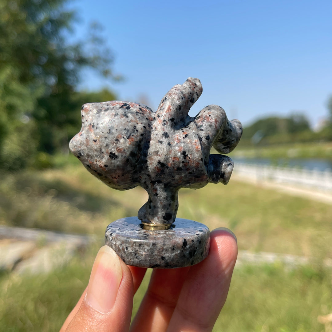Natural Crystal Swivel Ghost