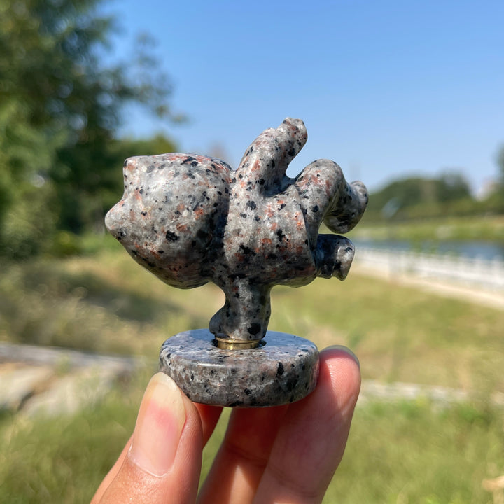 Natural Crystal Swivel Ghost