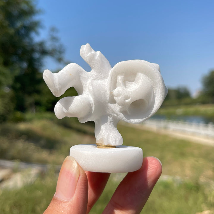 Natural Crystal Swivel Ghost
