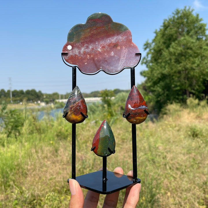 Unique,A Slightly Imperfect Natural Crystal Exquisite Cloud Raindrop