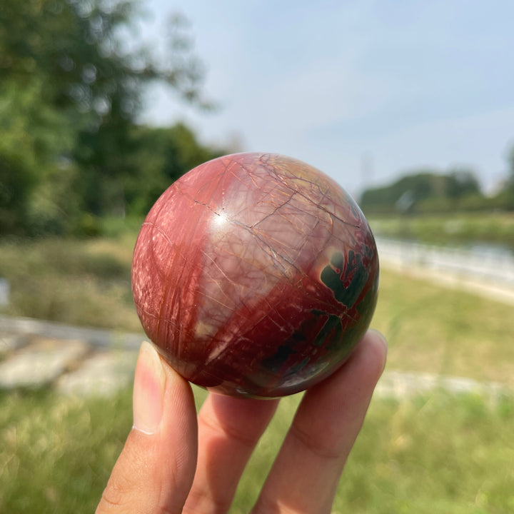 Natural Crystal Colorful Noreena Jasper Sphere