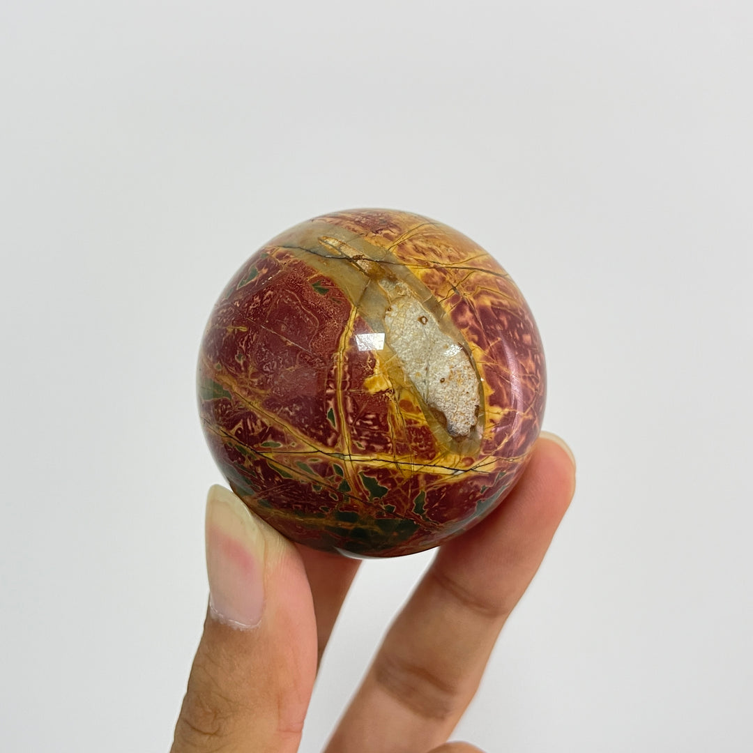 Natural Crystal Colorful Noreena Jasper Sphere