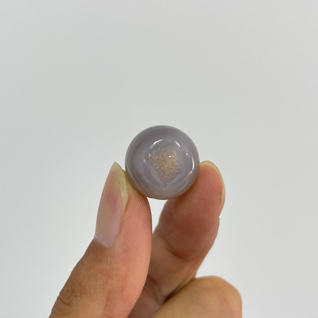Natural Crystal Agate Mini Sphere