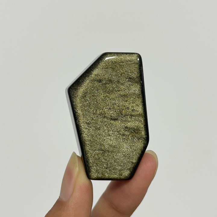 Natural Crystal Golden Obsidian Freeform