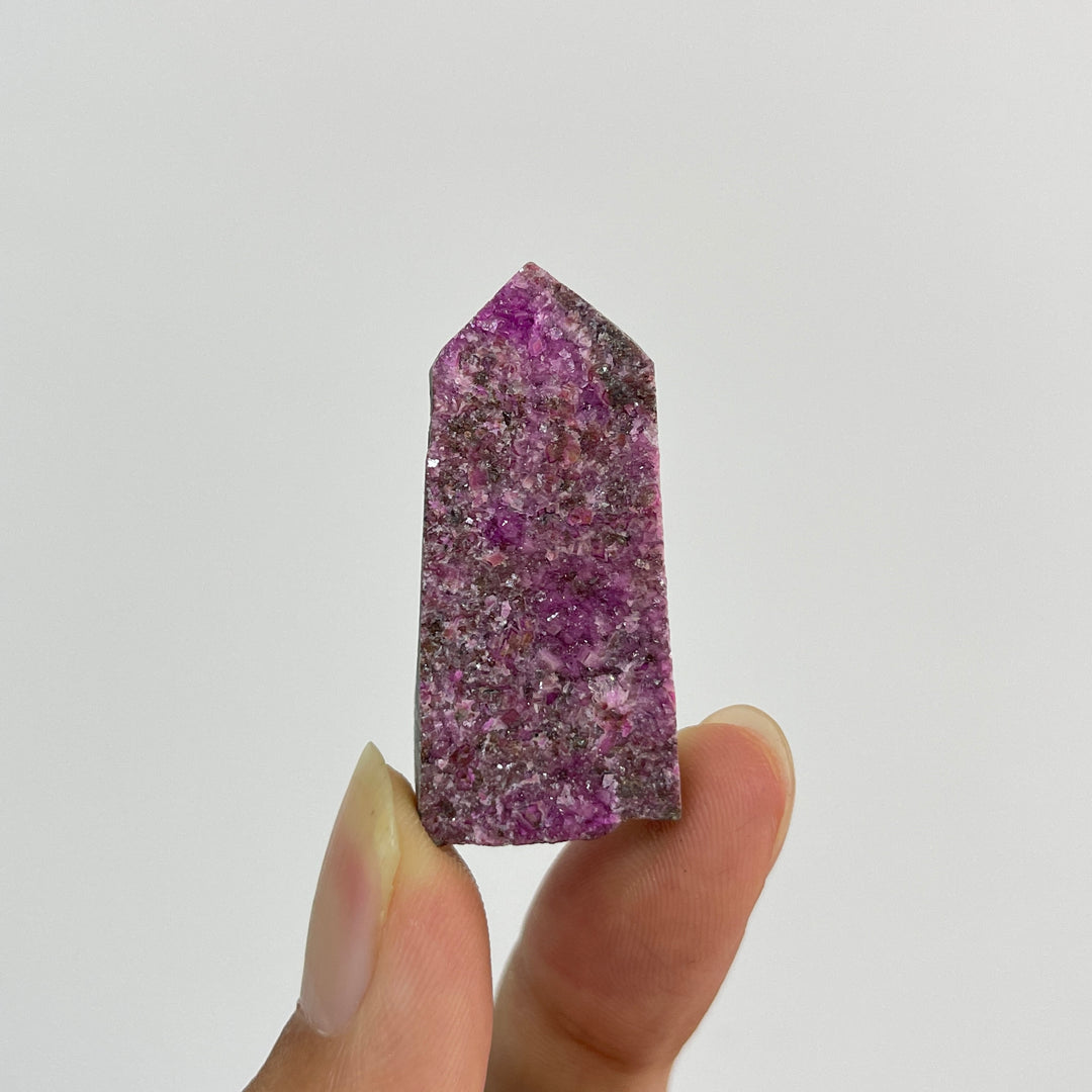 Natural Crystal Cobalt Calcite Freeform
