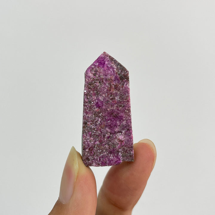 Natural Crystal Cobalt Calcite Freeform