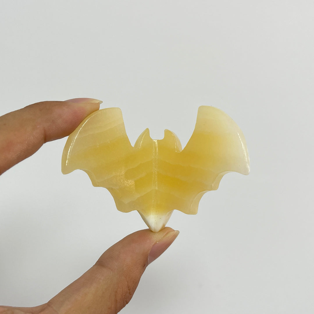 Natural Crystal Carving Delicate 3D Bat