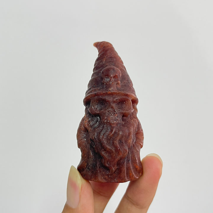 Natural Crystal Gnome Wizard