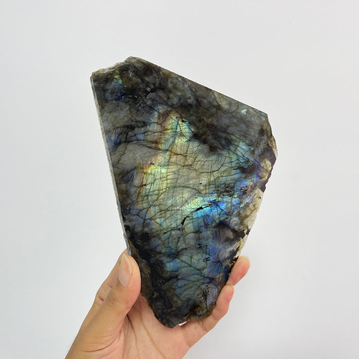 Unique,Natural Labradorite Slice