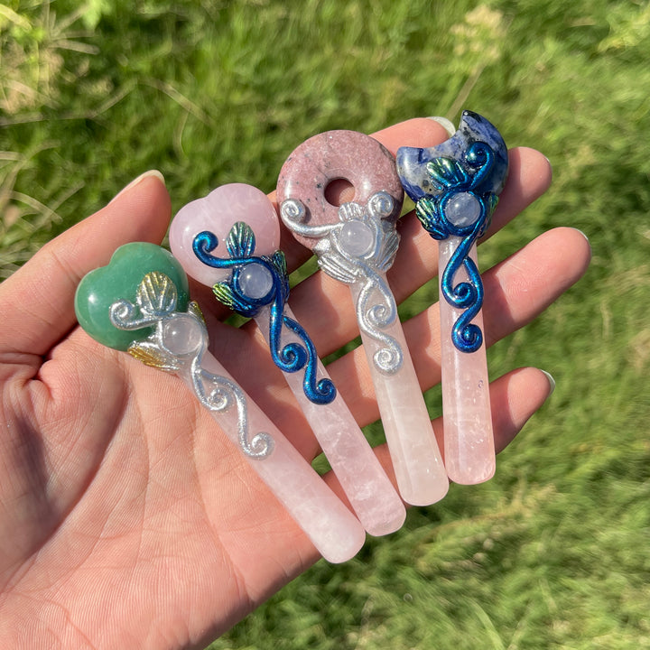 Natural Crystal Magic Wand