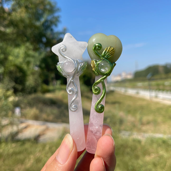 Natural Crystal Magic Wand