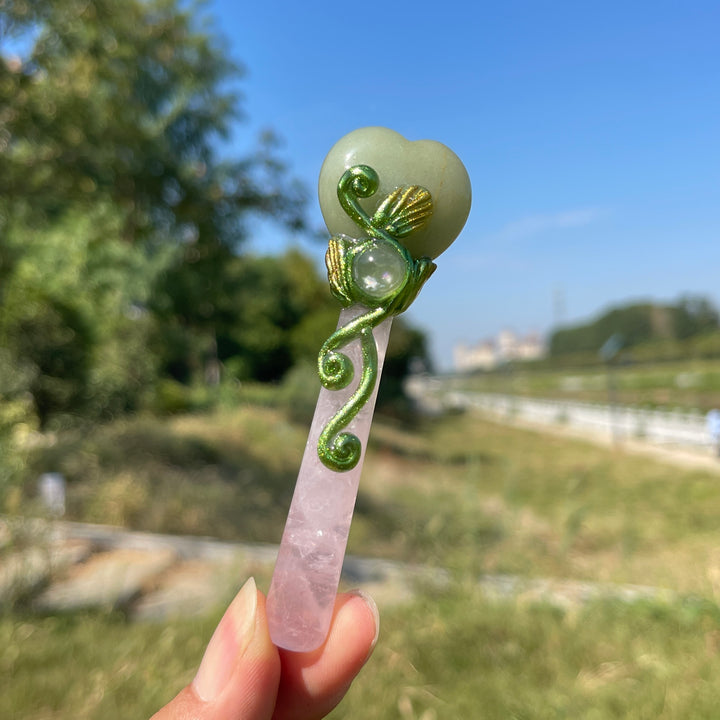 Natural Crystal Magic Wand