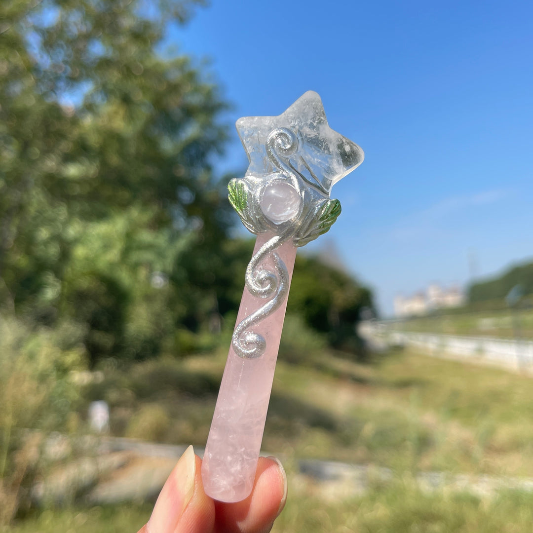 Natural Crystal Magic Wand