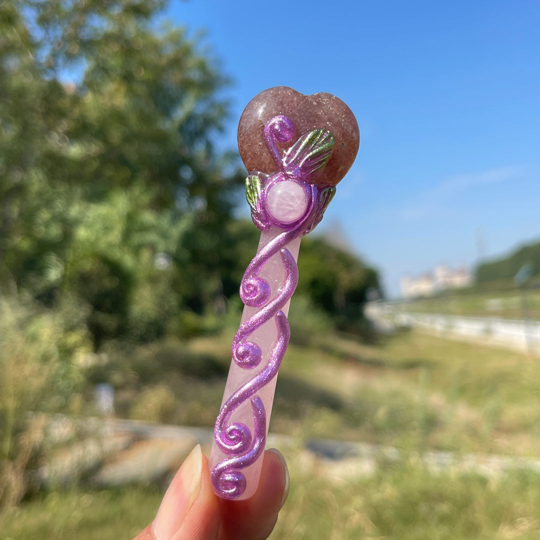 Natural Crystal Magic Wand