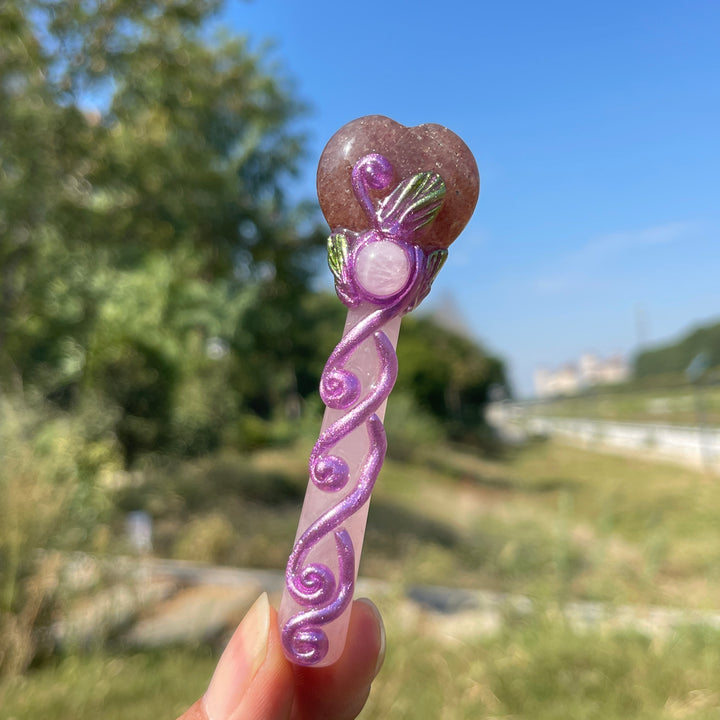 Natural Crystal Magic Wand