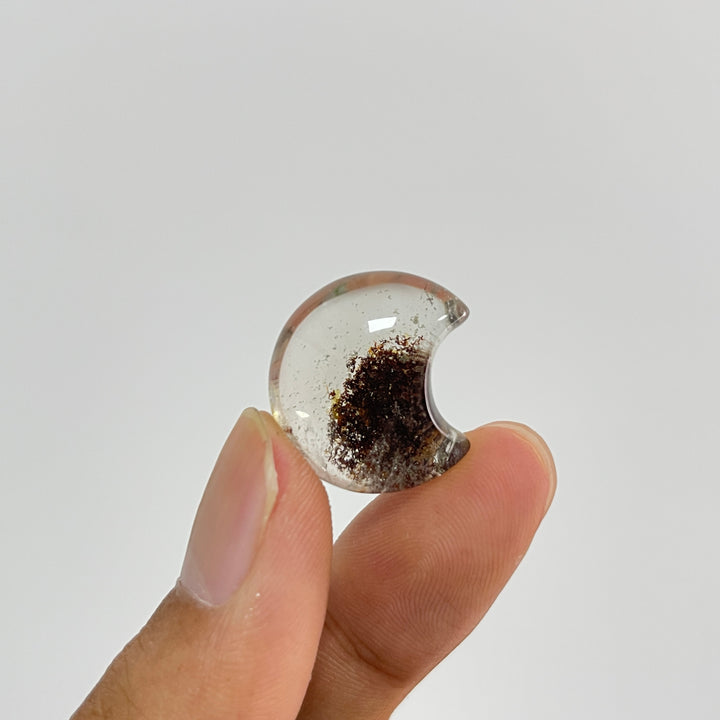 Natural Crystal Garden Quartz Moon