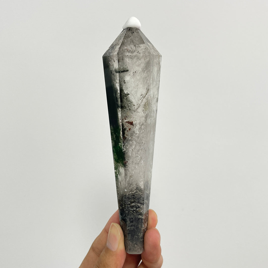 Unique,Natural Crystal Garden Quartz Wand