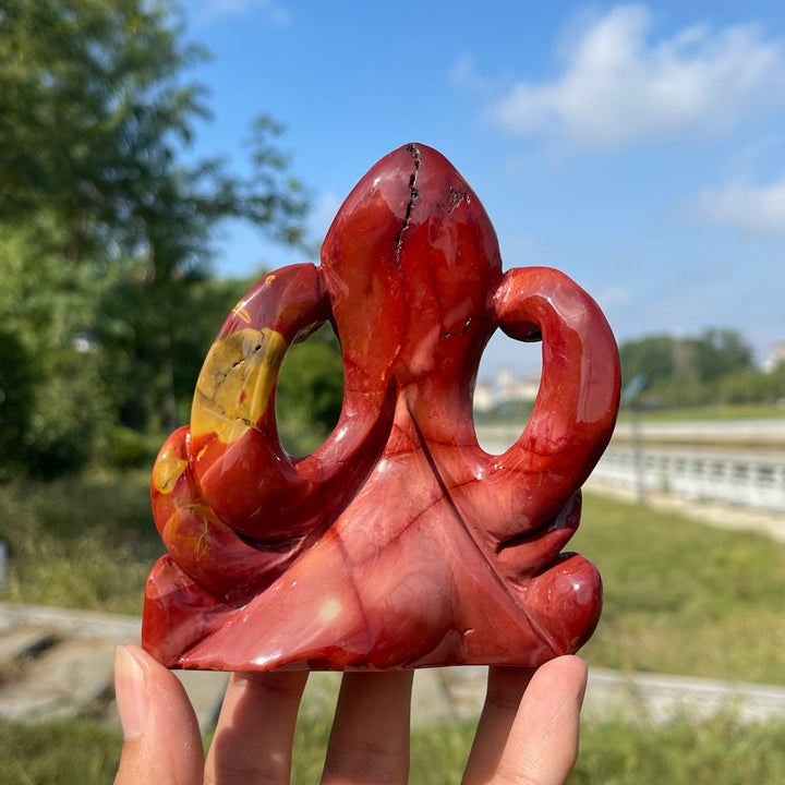 Unique,A Slightly Imperfect Natural Crystal Vivid Mookaite Octopus