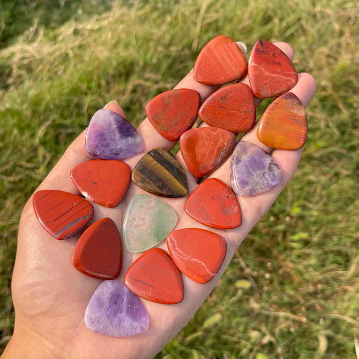 Natural Crystal Triangular Piece