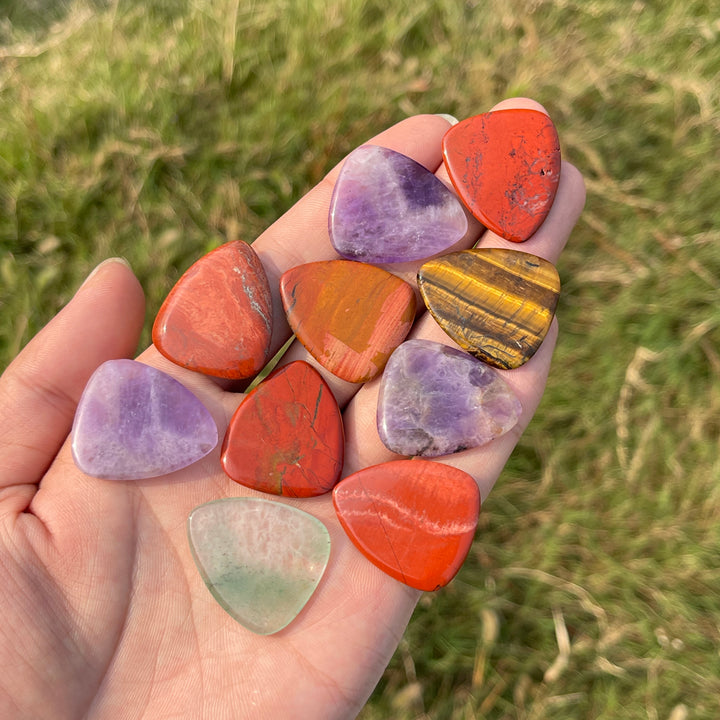 Natural Crystal Triangular Piece