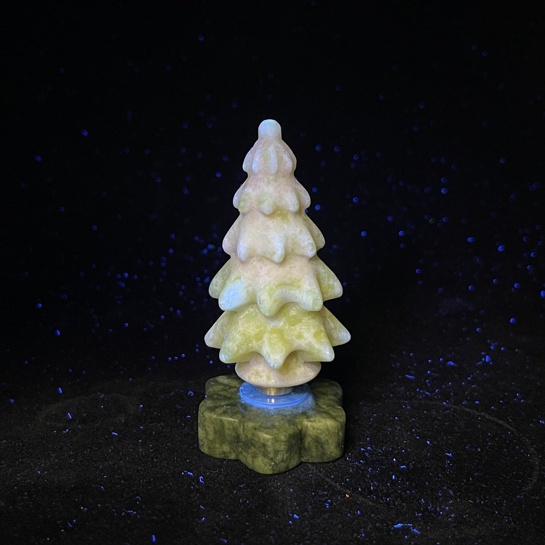 Natural Crystal Rotatable Christmas Tree