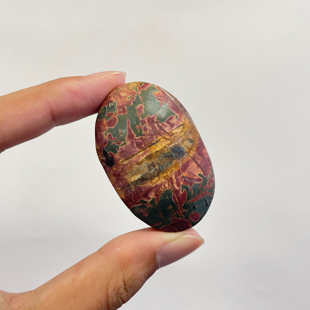 Natural Crystal Norina Jasper Palm Stone