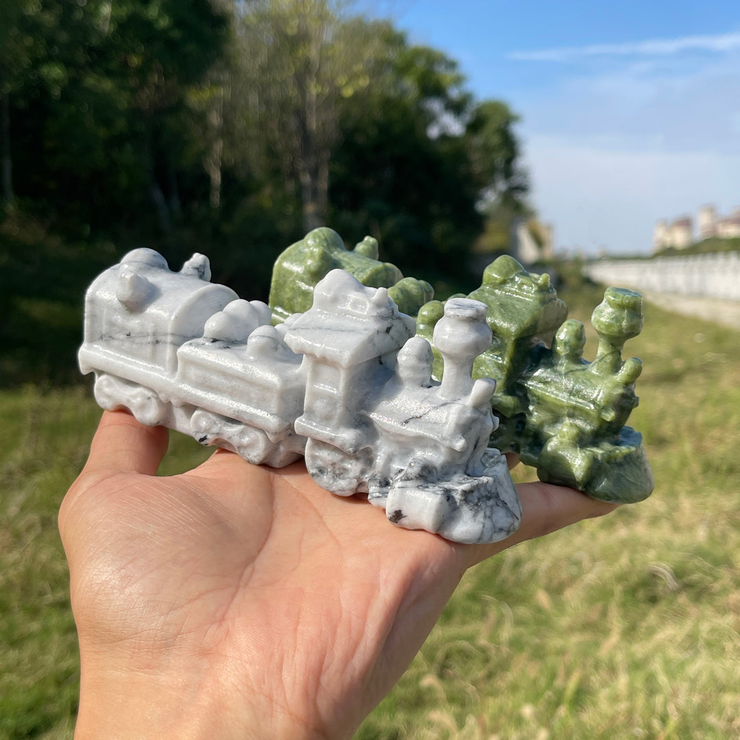 Natural Crystal Carving Train