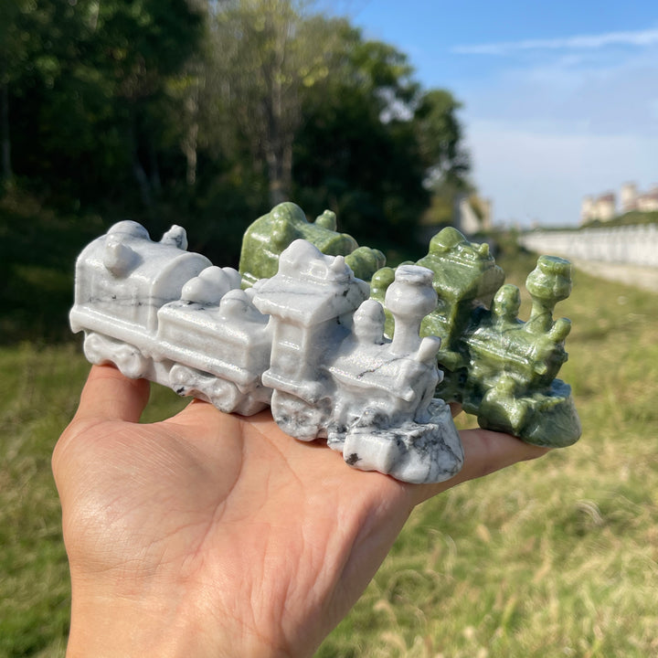 Natural Crystal Carving Train