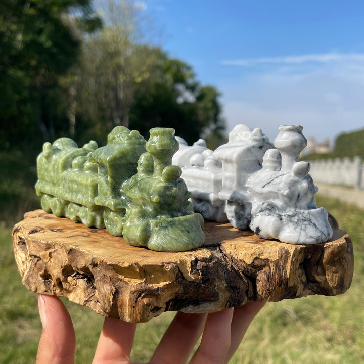 Natural Crystal Carving Train