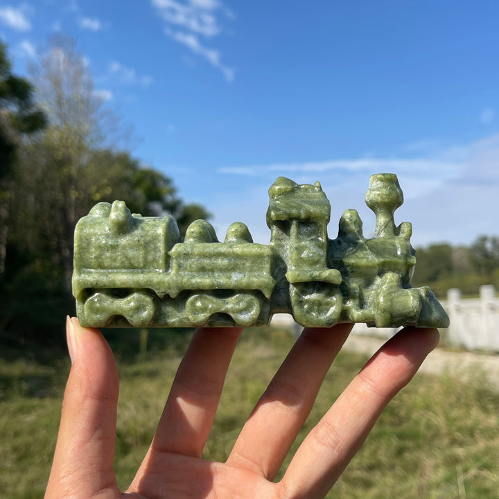 Natural Crystal Carving Train
