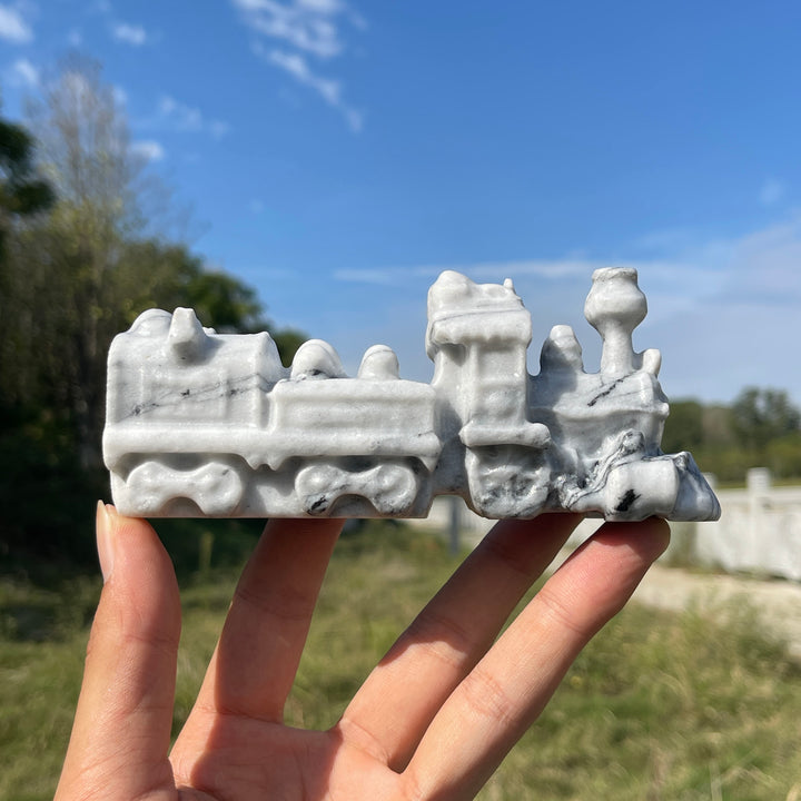 Natural Crystal Carving Train